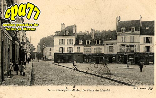 Crcy La Chapelle - La Place du March