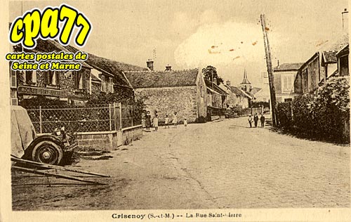 Crisenoy - La Rue Saint-Pierre