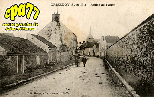 Crisenoy - Route de Fouju