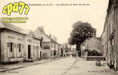 Croissy Beaubourg - La Mairie et Rue de Paris