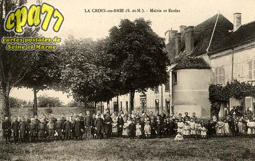 La Croix En Brie - Mairie et Ecoles