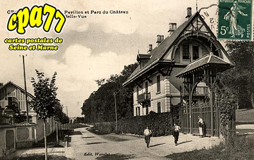Crouy Sur Ourcq - Pavillon et Parc du Chteau de Belle-Vue
