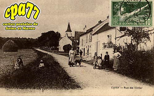 Cuisy - Rue de l'Enfer