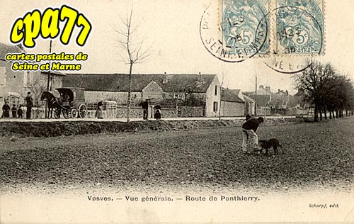Dammarie Les Lys - Vue gnrale - Route de Ponthierry