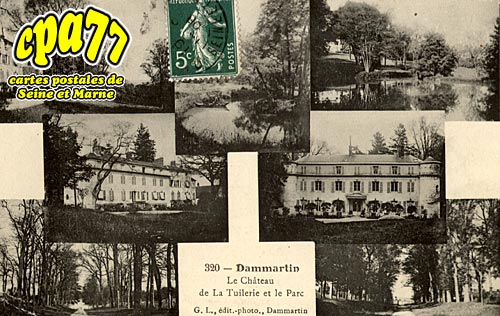 Dammartin En Gole - Le Chteau de la Tuilerie et le Parc