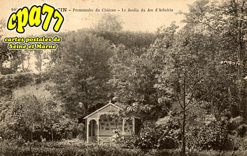 Dammartin En Gole - Promenades du Chteau - Le Jardin du Jeu d'Arbalte