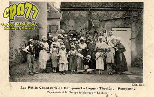 Dampmart - Les Petits Chanteurs de Dampmart - Lagny - Thorigny - Pomponne - Reprsentant le Groupe Folklorique 