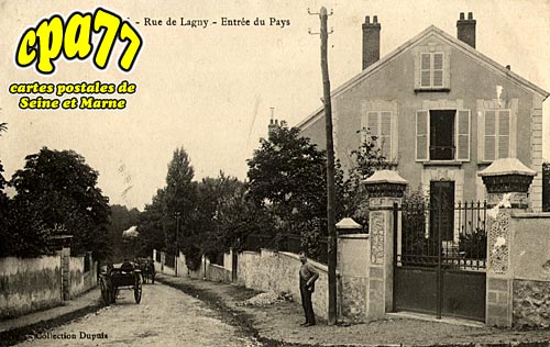 Dampmart - Rue de Lagny - Entre du Pays