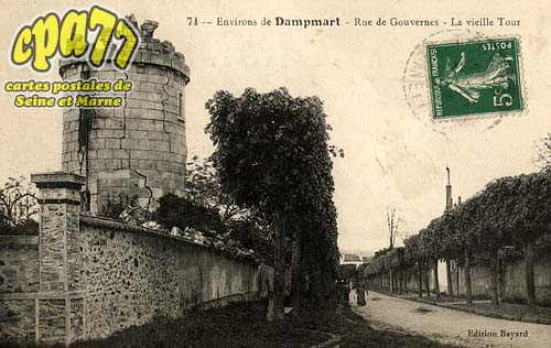 Dampmart - Environs de Dampmart - Rue de Gouvernes - La Vieille Tour