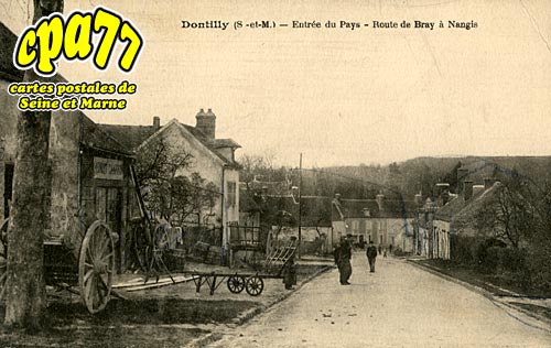 Donnemarie Dontilly - Entre du Pays - Route de Bray  Nangis
