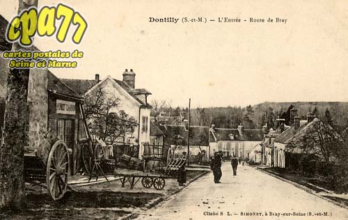 Donnemarie Dontilly - L'Entre - Route de Bray