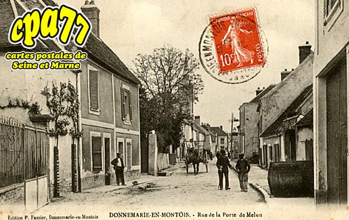 Donnemarie Dontilly - Donnemarie-en-Montois - Rue de la Porte de Melun