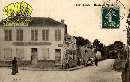 Dormelles - Route de Villecerf