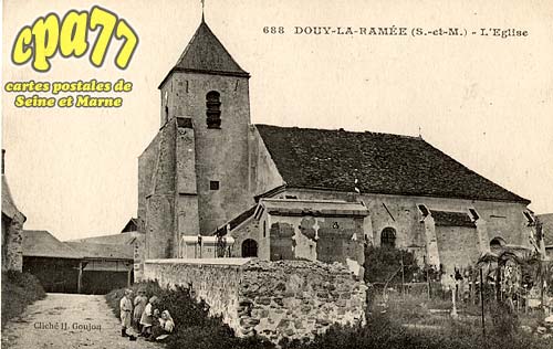 Douy La Ramée - L'église