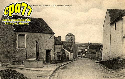 cuelles - Route de Villemer - La nouvelle Pompe