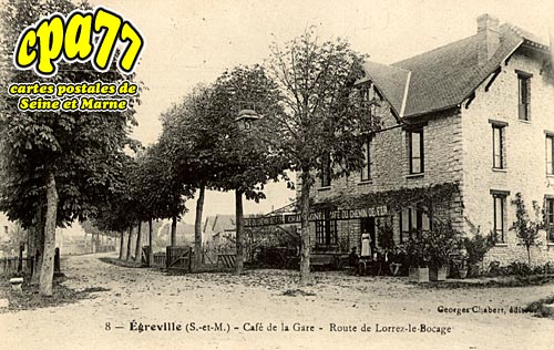greville - Caf de la Gare - Route de Lorrez-le-Bocage