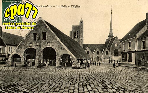 greville - La Halle et l'Eglise