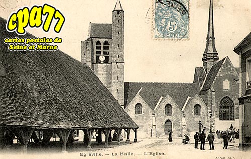 greville - La Halle - L'Eglise
