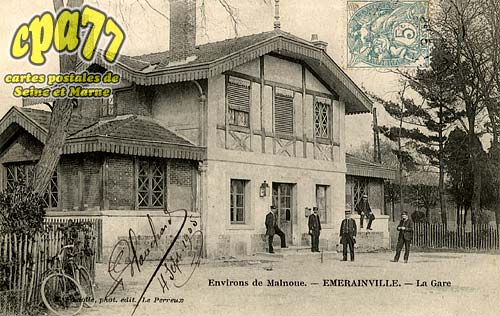 merainville - Environs de Malnoue - Emerainville - La Gare