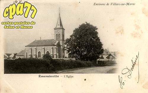 merainville - Environs de Villiers-sur-Marne - Emerainville - L'Eglise