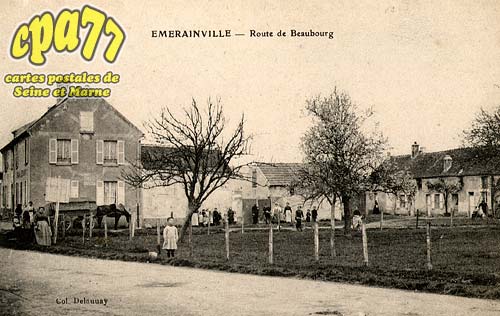 merainville - Route de Beaubourg