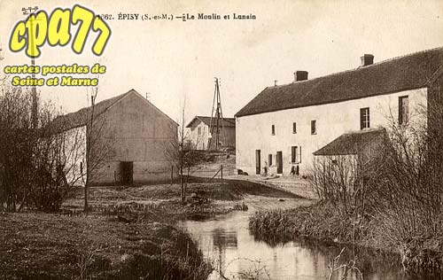 pisy - Le Moulin et Lunain