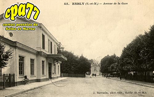 Esbly - Avenue de la Gare
