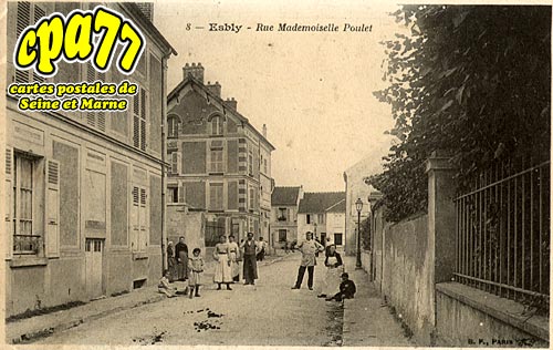 Esbly - Rue Mademoiselle Poulet