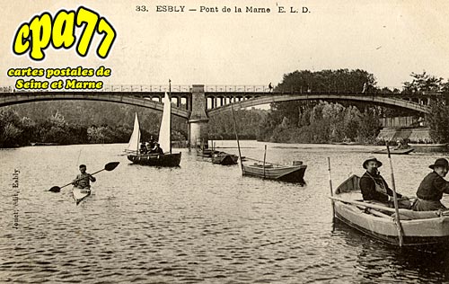 Esbly - Pont de la Marne