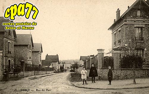 Esbly - Rue du Parc