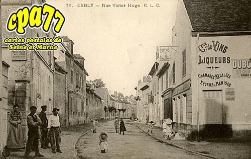 Esbly - Rue Victor Hugo (en l'tat)