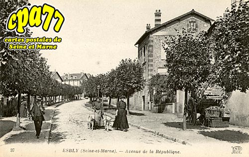Esbly - Avenue de la Rpublique