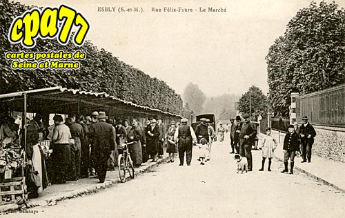 Esbly - Rue Flix-Faure - Le March