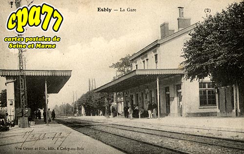Esbly - La Gare (en l'tat)