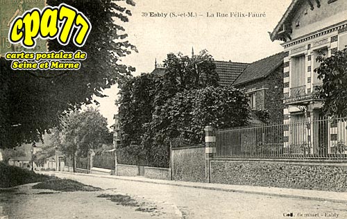 Esbly - La Rue Flix-Faure