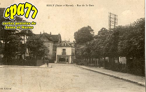 Esbly - Rue de la Gare