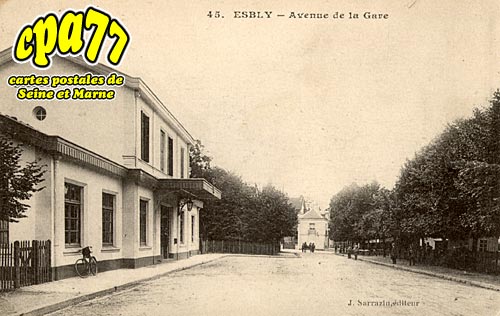 Esbly - Avenue de la Gare