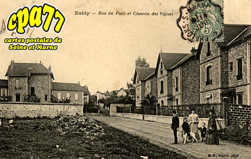 Esbly - Rue du Par cet Chemin des Vignes