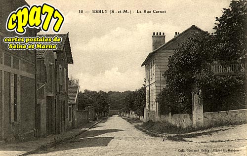 Esbly - La Rue Carnot