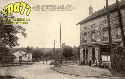 Faremoutiers - Htel-Restaurant de la Gare de Faremoutiers-Pommeuse - Pche, chasse - Valle du Grand Morin