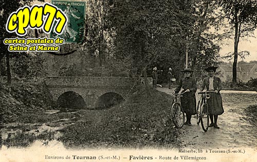 Favires - Environs de Tournan - Route de Villemigeon (en l'tat)