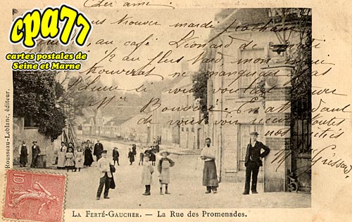 La Fert Gaucher - La Rue des Promenades