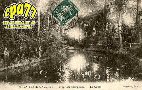 La Fert Gaucher - Proprit bourgeoise - Le Canal
