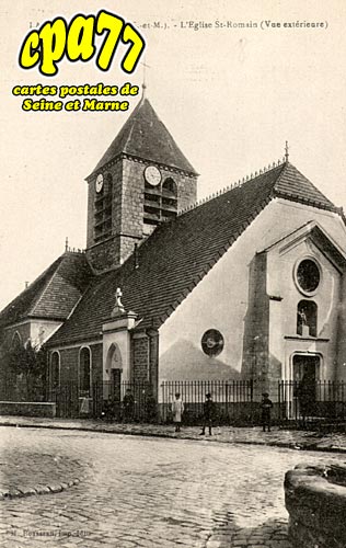 La Fert Gaucher - L'Eglise St-Romain ( Vue extrieure )