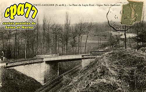 La Fert Gaucher - Le Pont du Lapin-Rus - Ligne Paris-Avricourt