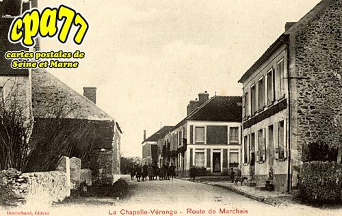 La Fert Gaucher - La Chapelle-Vronge - Route de Marchais