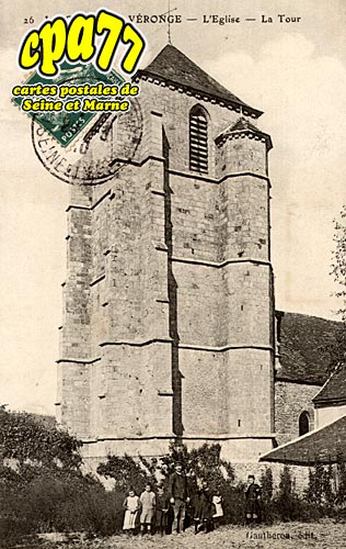 La Fert Gaucher - La Chapelle-Vronge - L'Eglise - La Tour