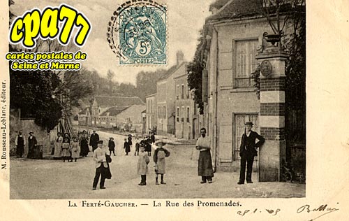 La Fert Gaucher - La Rue des Promenades