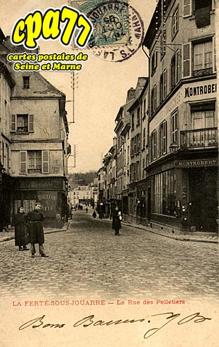 La Fert Sous Jouarre - La Rue des Pelletiers