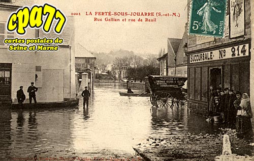 La Fert Sous Jouarre - Rue Gallien et rue de Reuil